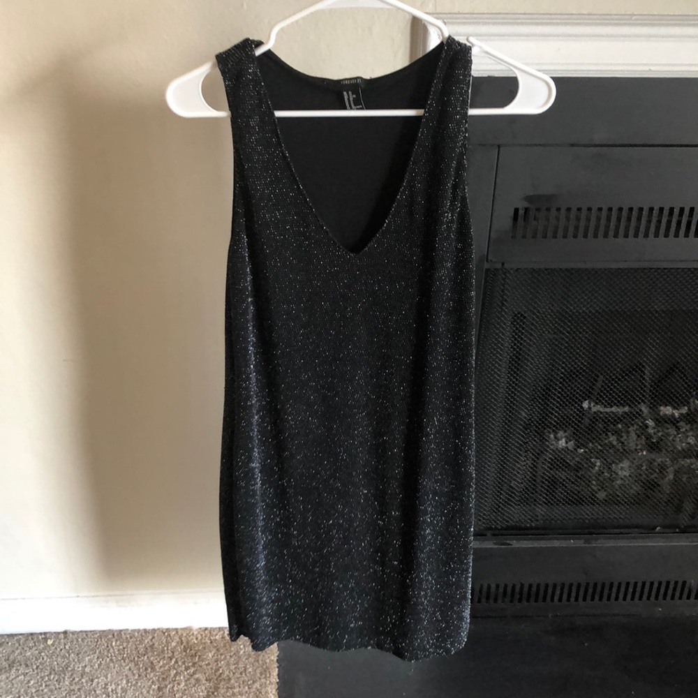 Black sparkly forever 21 dress